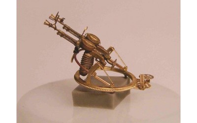 Mini World A7242 Tupolev TB-1 (Ant-4) Set of guns DA-2 on turrets TUR-5 for model TB-1 1/72