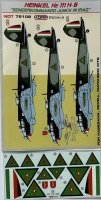 Kora Model NDT72102 Decals He 111H-6 Sonderkommando Junck in Iraq 1/72
