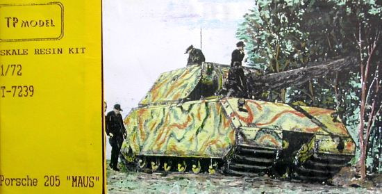 TP Model T-7239 Porsche 905 MAUS 1/72