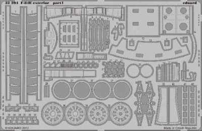 Eduard 32294 1/32 Фототравление для F-84E exterior