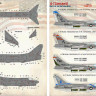 Print Scale 72-392 A-7 Corsair II. Part 3 + A-7 Corsair II technical stencils 1/72