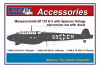 AML AMLA72056 Bf 110 D-2 Spaner 1/72