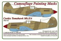AML AMLM49036 Camouflage masks Curtiss Tomahawk Mk.IIB Pt.2 1/32