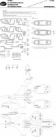 New Ware NWA-M0512 1/48 Mask PLA J-11B ADVANCED (HOBBYB 81715)