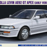 Hasegawa 21136 АвтомобильToyota Corolla Levin AE92 GT Apex Early Version (1987) 1/24