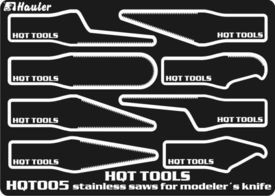 Hauler HQT005 stainless saws for modelers knife