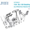 Quinta studio QT35021 Деталировочный набор для ЗиЛ-130 (AVD)  1/35