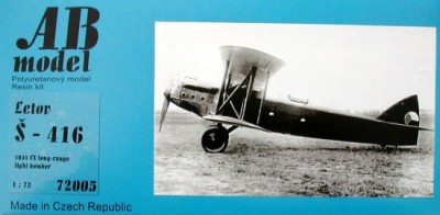 AB MODEL ABMOD72005 1/72 Letov S-416