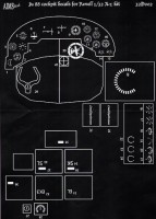 Aims AIMS32D002 Junkers Ju-88A-1 cockpit instrument details (designed to be used with Revell kits) 1/32