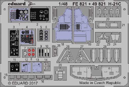 Eduard FE821 H-21C 1/48