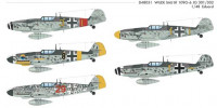 Eduard D48051 Decals 1/48 WILDE SAU Bf 109G-6 JG 301/302 (EDU)