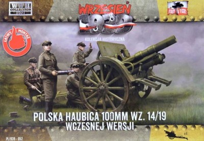 First To Fight FTF-72052 Polish Howitzer 100 mm wz.14/19 Early 1/72