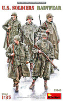 Miniart 35245 US Soldiers Rainwear (5 fig.) 1/35