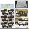 Echelon FD D356281 4WD M151 Gun Trucks in Vietnam This set covers 4 4WD M151s, 3 in gun truck format 1/35