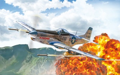 Italeri 01452 F-51D Mustang Korean War 1/72