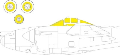 Eduard EX884 Mask P-38J TFace (TAM) 1/48