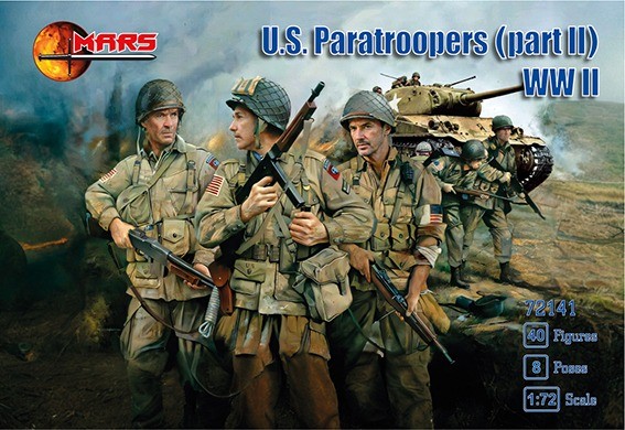 Mars MAR72141 U.S.Paratroopers part 2 (WWII) 1/72