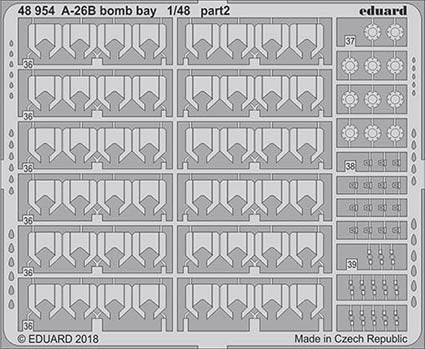 Eduard 48954 A-26B bomb bay 1/48