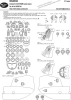 New Ware NWA-M1243 Mask Chinook HC.1 ADVANCED (AIRFIX) 1/72