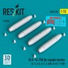 Reskit 32578 BLU-1A (750 lbs) napalm bombs (4 pcs.) 1/32