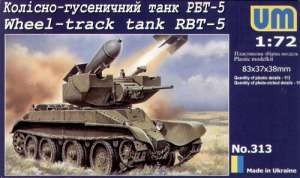 UniModel UMM-72313 Wheel-track tank RBT-5 1/72