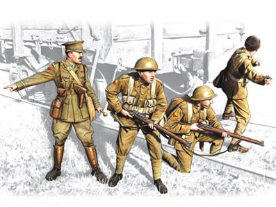 ICM 35301 Британская пехота (1917-1918) 1/35