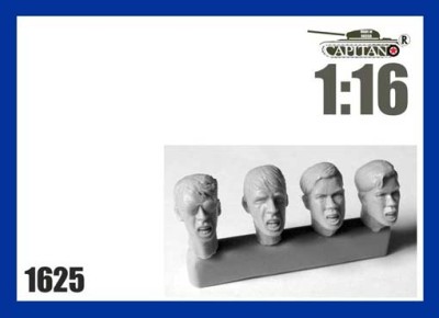 Captain 1625 Характерные головы 5