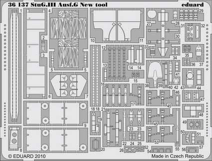 Eduard 36137 StuG.III Ausf.G New tool