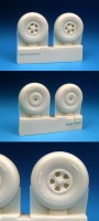 Barracuda Studios BCR48139 Fairey Firefly Mk.I, Barracuda Mainwheels 1/48
