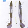 Lf Model M4854 Mask Gloster F.Mk.4 Meteor Camoufl.painting 1/48