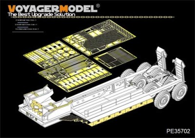 Voyager Model PE35702 WWII US M15 Trailer development basic?For TAMIYA 35230? 1/35