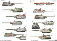 Colibri decals 35054 Т-34/76 mod 1942 Stalingrad-Kharkov 1/35