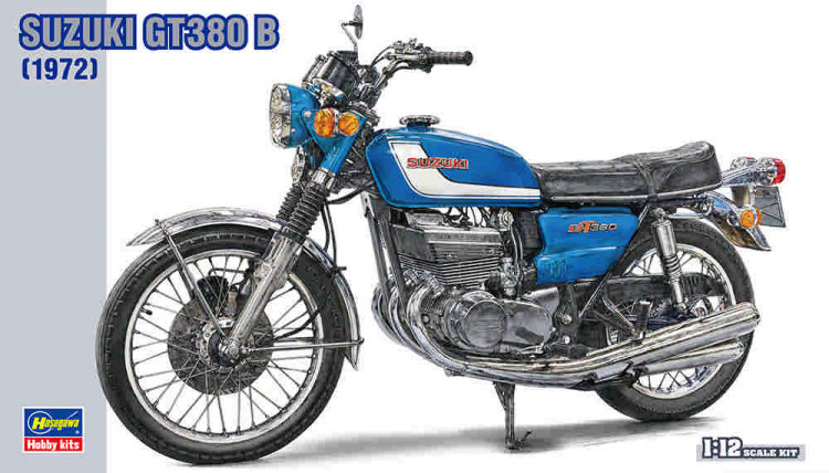Hasegawa 21505 Мотоцикл Suzuki Gt380 B 1/12