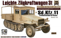 AFV club 35047 Leichter Zugkraftwagen 3 ton Sd.Kfz.11 Einheitsfahrerhaus 1/35