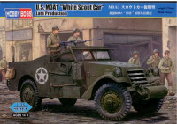 Hobby Boss 82452 Автомобиль U.S. M3A1 White Scout Car Late Production (Hobby Boss) 1/35