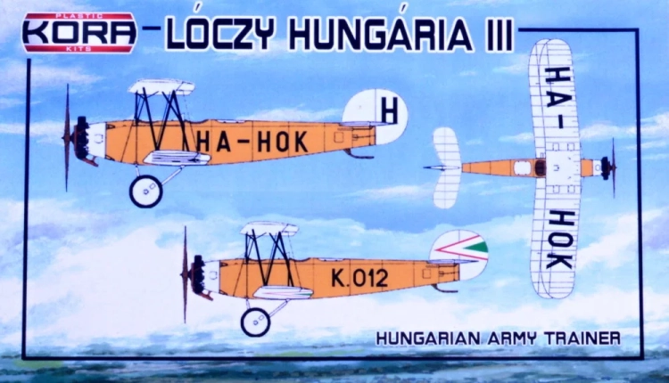 Kora Model KORPK72165 Loczy Hungaria III - Hungarian Army Trainer 1/72