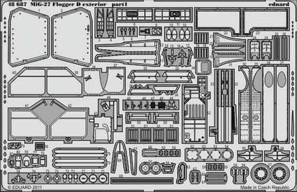 Eduard 48687 MiG-27 Flogger D exterior
