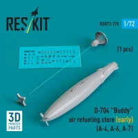 Reskit U72270 D-704 'Buddy' air refueling store, early 1/72