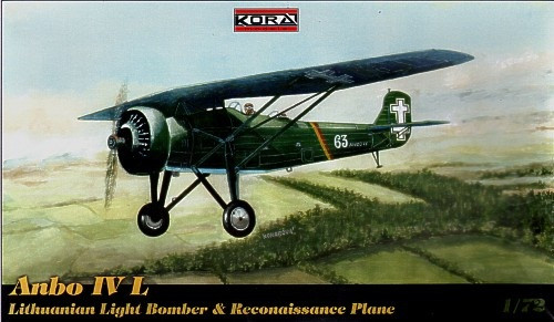 Kora Model 72107 Anbo IV L (Lithuanian light bomber&reccon.) 1/72