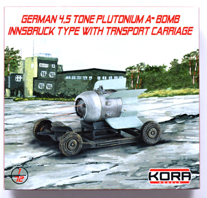 Kora Model 72209 German 4,5t Plutonium A-bomb Insbruck type 1/72