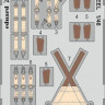 Eduard FE905 He 111H-6 seatbelts STEEL 1/48