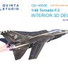 Quinta studio QD+48058 Tornado F.3 (Revell) 3D Декаль интерьера 1/48