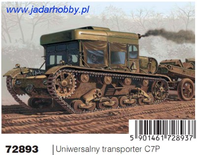 Mirage 72893 - C7P - Universal transport tractor - Russian 1:72