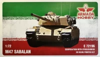 Armada Hobby E72196 M47 Sabalan (3D resin printed kit) 1/72