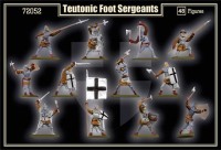 Mars MAR72052 Teutonic Foot Sergeants XV century 1/72