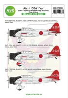 Art Scale 200-D72035 Aichi D3A1 Val part 4 Imperial Japanese Army Air Force Over China 1/72
