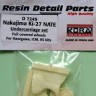 Kora Model D7249 Nakajima Ki-27 NATE full covered wheels (HAS) 1/72