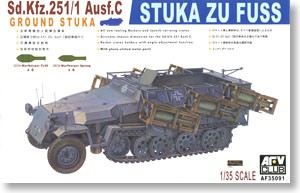 AFV Club AF35091 Sd.Kfz 251/1 Ausf.C &quot;STUKA Zu FuB&quot; 1/35
