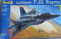 Revell 04618 Самолет Lockheed F-22 Raptor (REVELL) 1/72