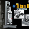 Dragon 56228 Космический аппарат Titan IIIC w/Launch Pad (1/400)